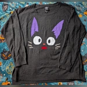 Studio Ghibli Kiki's Delivery Service Jiji Sweater